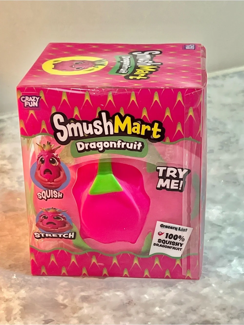Dragonfruit Squishy Toy - Pink